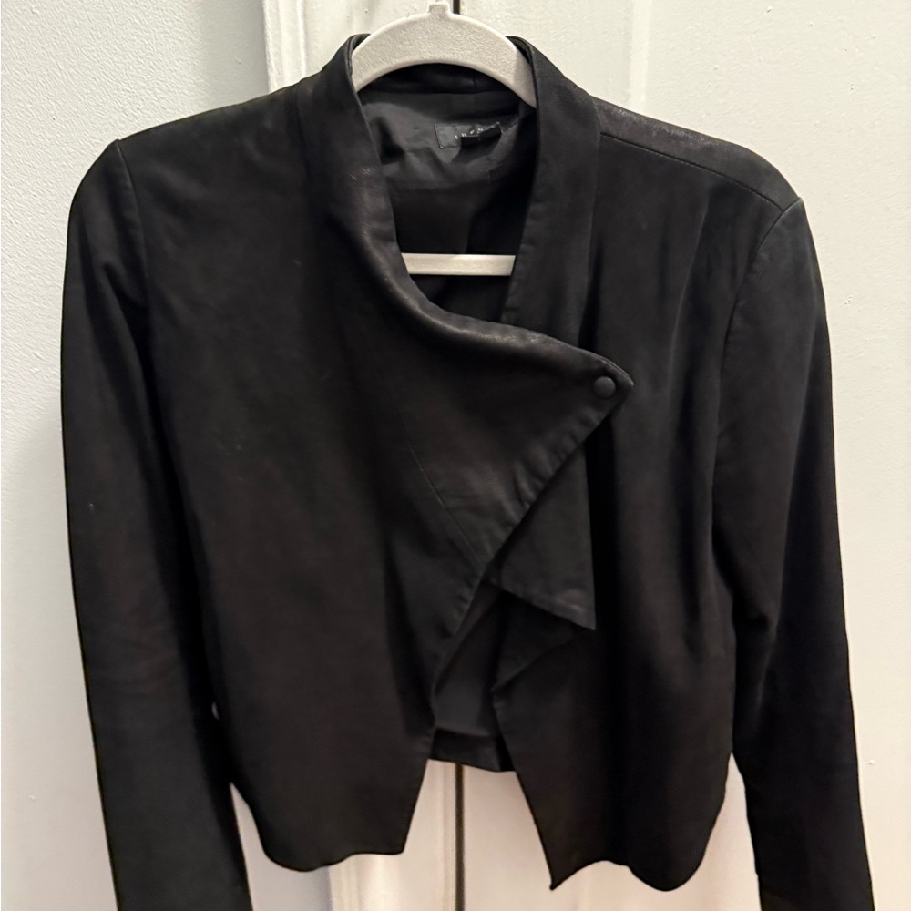 Theory Women's Matte Black Jacket